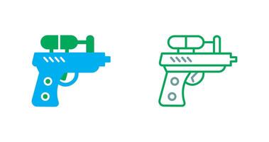 Watergun Icon Design vector