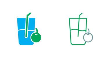 Juice Icon Design vector