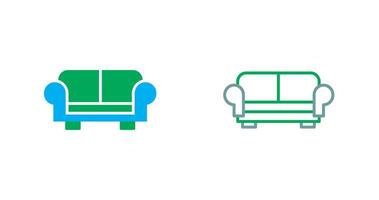 Sofa Icon Design vector