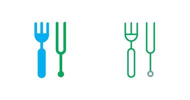 Fork Icon Design vector