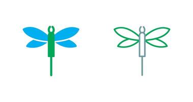 Dragonfly Icon Design vector