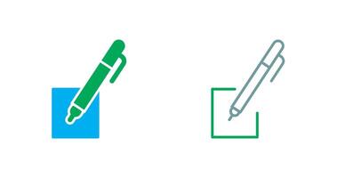 Pen Icon Design vector