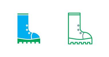 Boot Icon Design vector