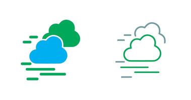 diseño de icono de nube vector