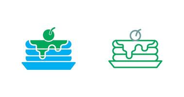 Pancake Icon Design vector