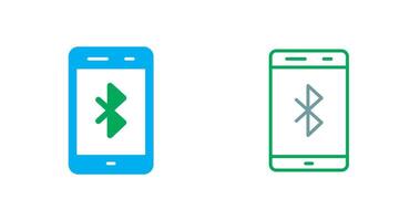 diseño de icono de bluetooth vector