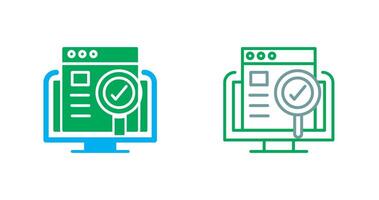 usabilidad icono diseño vector