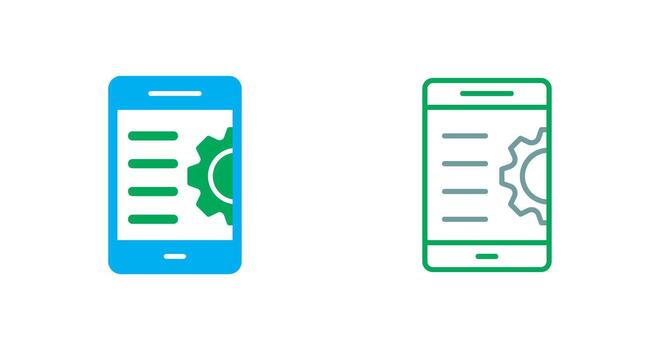 Setting Icon Design vector