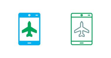 Airplane Icon Design vector