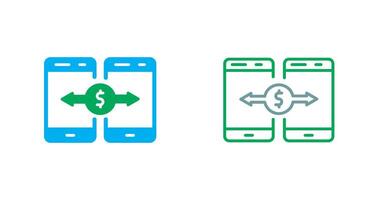 Exchange Icon Design vector