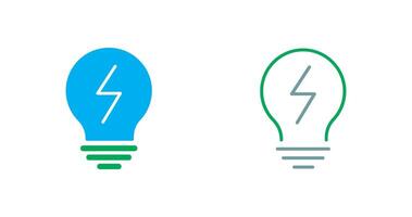 Electricity Icon Design vector