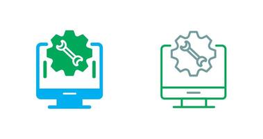 Setting Icon Design vector
