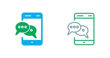 Chat Icon Design vector