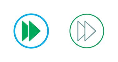 Next Icon Design vector