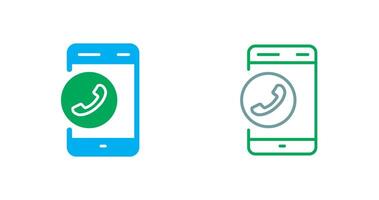 Calling Icon Design vector