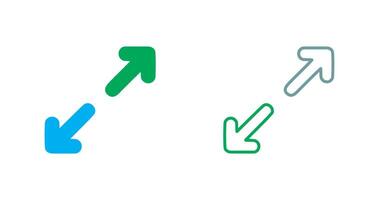 Expand Icon Design vector