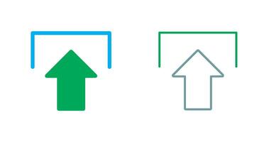 Upload Icon Design vector