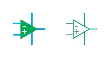 Amplifier Icon Design vector