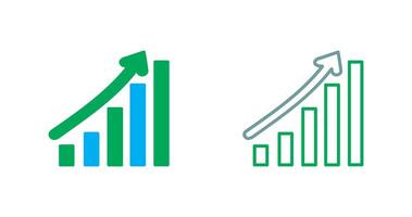 Stats Icon Design vector