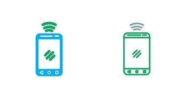 Teléfono móvil icono diseño vector