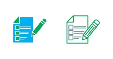 Test Icon Design vector
