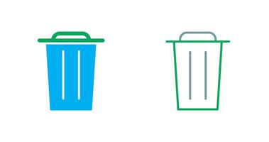 Garbage Icon Design vector