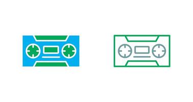 Cassette Icon Design vector