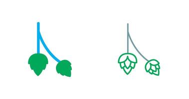 Hops Icon Design vector