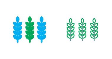 Wheat Icon Design vector