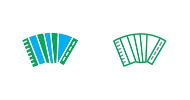 Accordion Icon Design vector