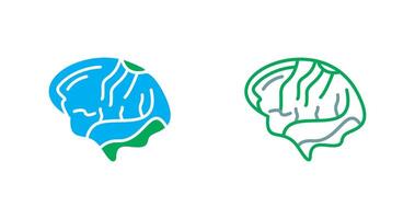 Brain Icon Design vector