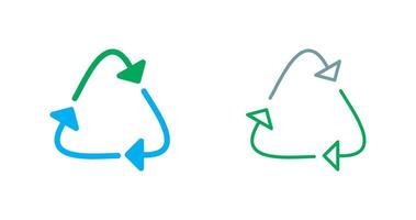 Recycle Icon Design vector