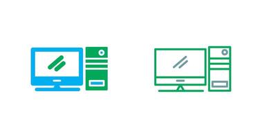 Computer Icon Design vector