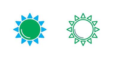 Sun Icon Design vector