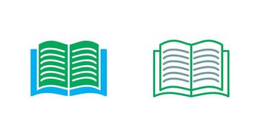 Textbook Icon Design vector