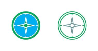 Compass Icon Design vector