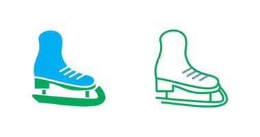 diseño de icono de patines vector