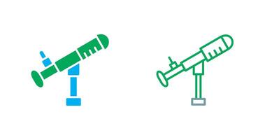 Telescope Icon Design vector