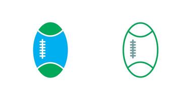 diseño de icono de rugby vector