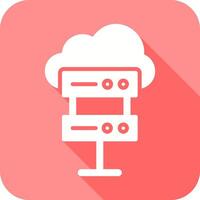 Hosting Icon Design vector