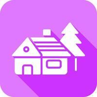 Cabin Icon Design vector