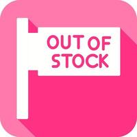 Out of Stock Icon vector