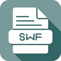 SWF Icon Design vector