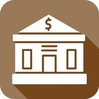 Bank Building Icon Design vector