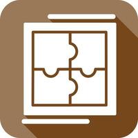 Puzzle Icon Design vector