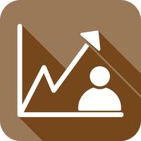 Business Growth Icon Design vector