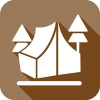 Camp Icon Design vector