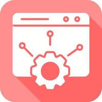 Web Setting Icon vector