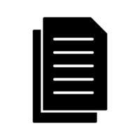 Document Icon Design vector