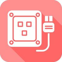 Socket Icon Design vector